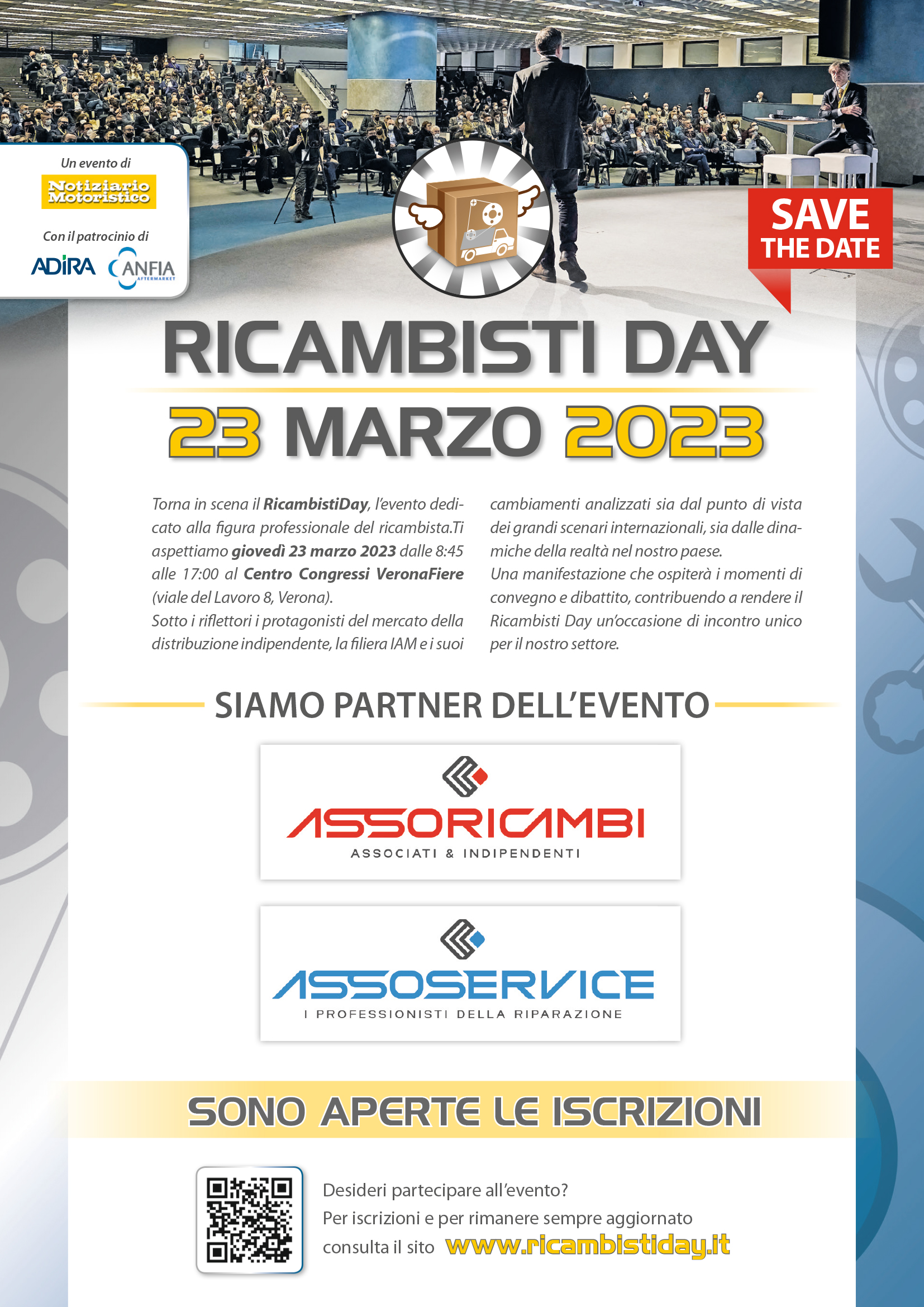 Asso Ricambi sponsor del Ricambisti Day 2023